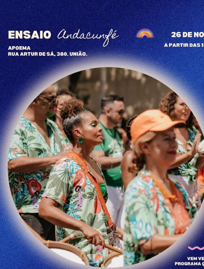 Ensaio: Bloco andaconfé