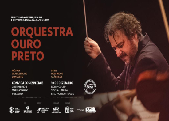 Série Domingos Clássicos: Espetáculo “Música Brasileira de Concerto”