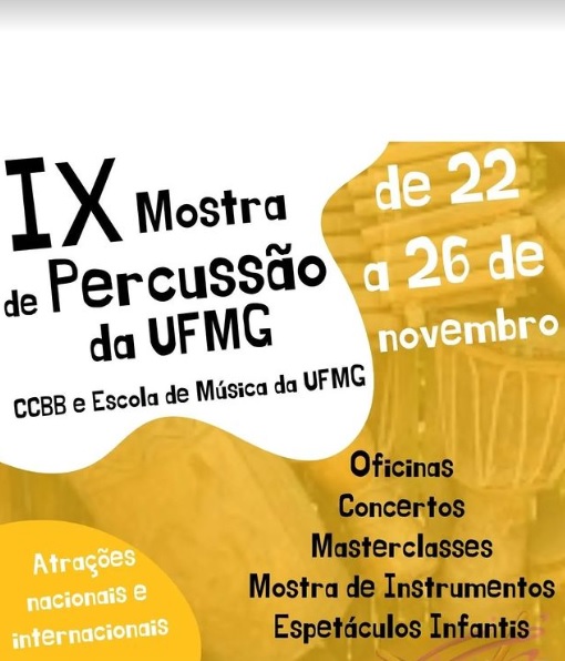IX Mostra de Percussão da UFMG
