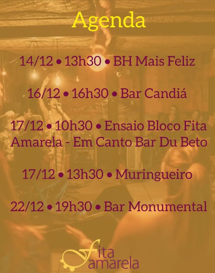 Ensaio: Bloco Fita Amarela