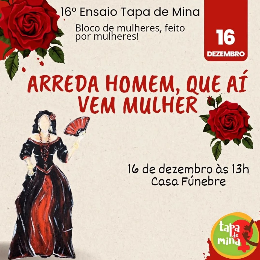 Ensaio: Bloco tapa de Mina