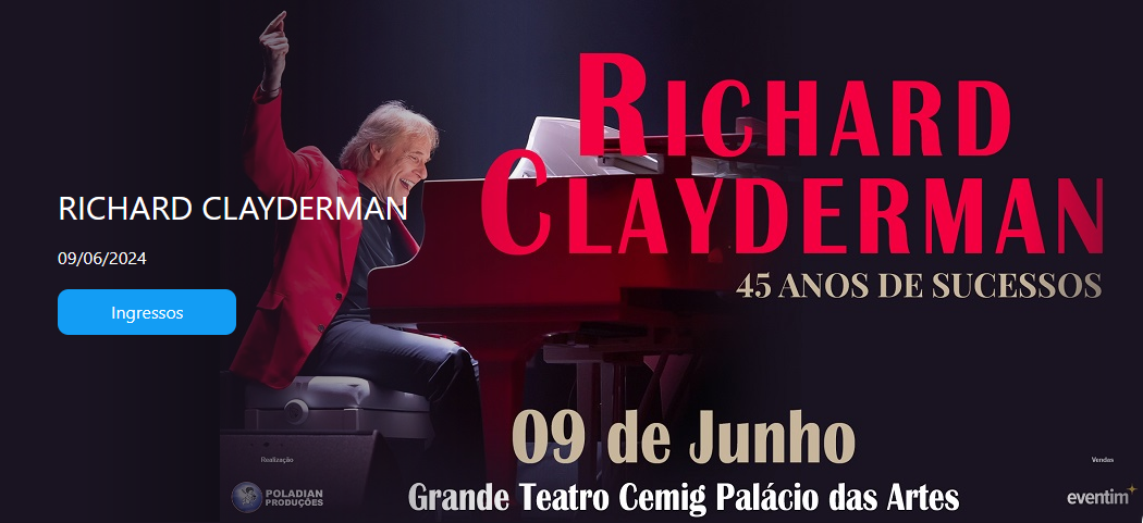Show: Richard Clayderman "45 anos de sucesso"