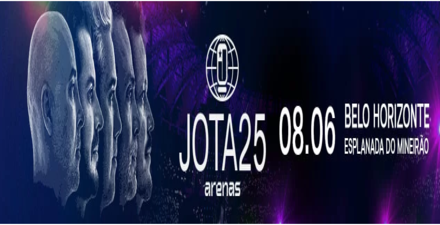 reprodução oficial Show: Jota Quest "JOTA25 Arenas"