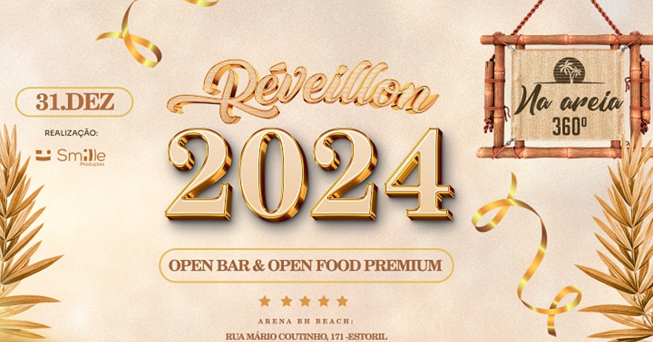 REVEILLON 2024: NA AREIA 360º 