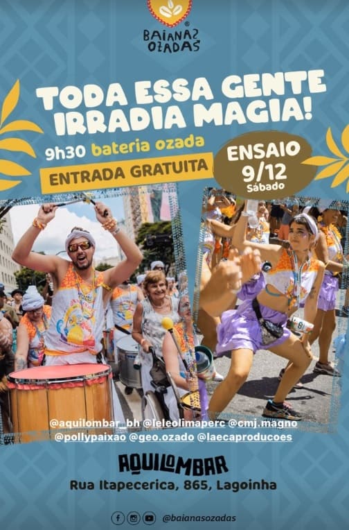 Ensaio: Baianas Ozadas