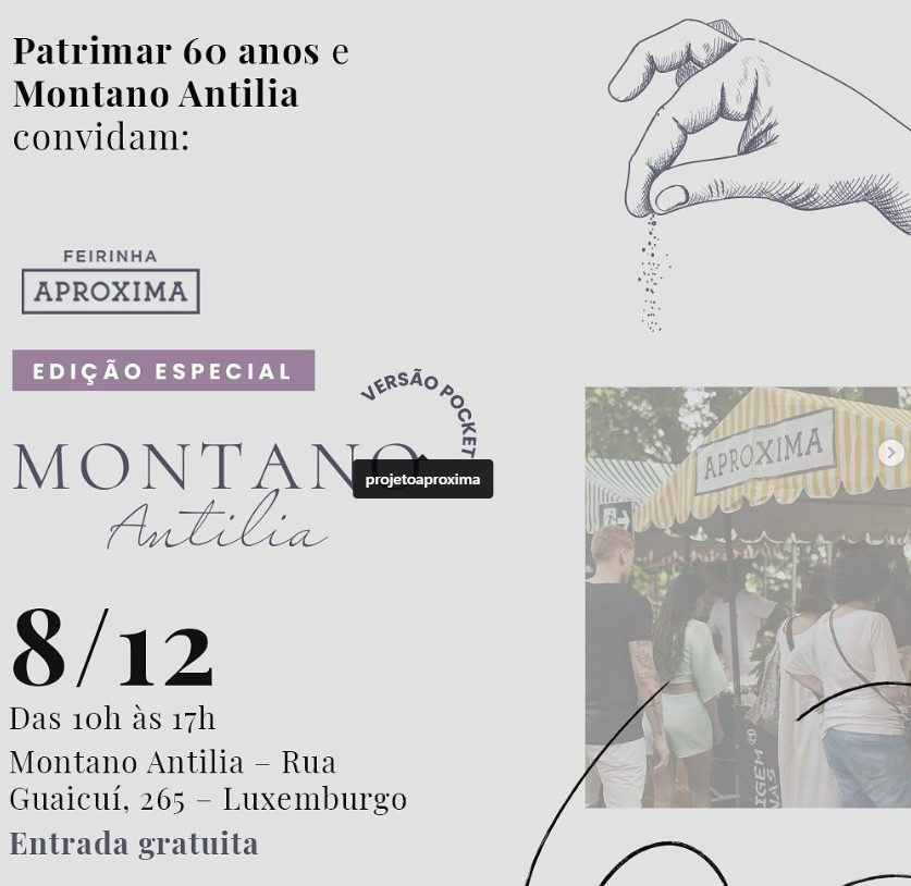 Feirinha Aproxima - Edição Especial Montano Antila