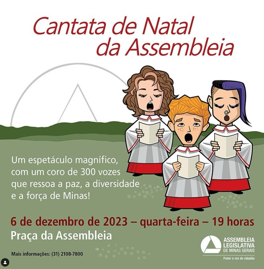 Reprodução: Instagram Cantata de Natal da Assembleia