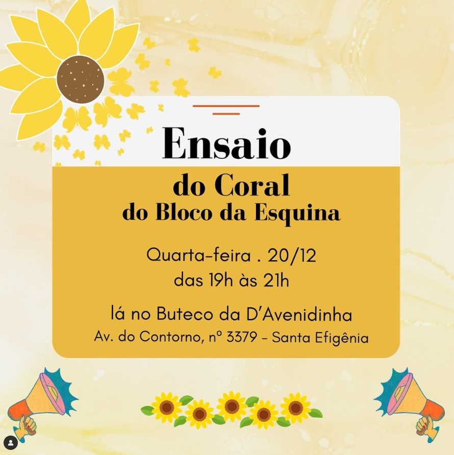 Ensaio: Bloco da Esquina