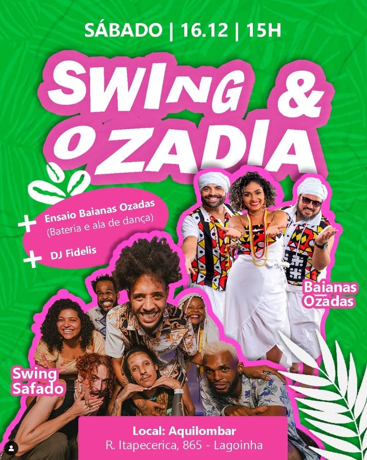 Ensaio: Blocos Swing & Ozadia