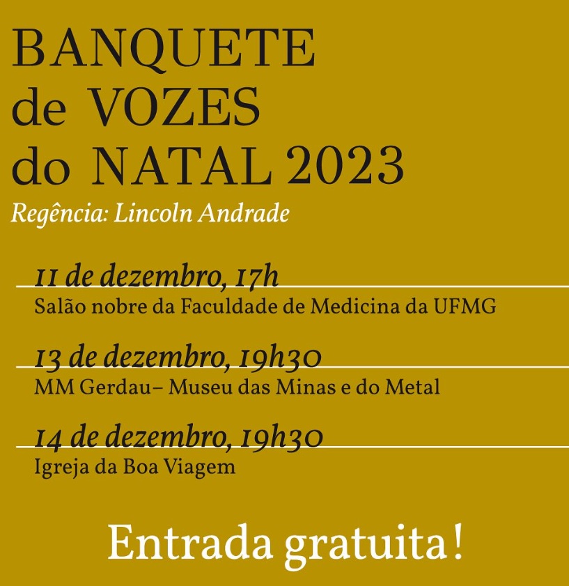 Banquete de Vozes do Natal 2023