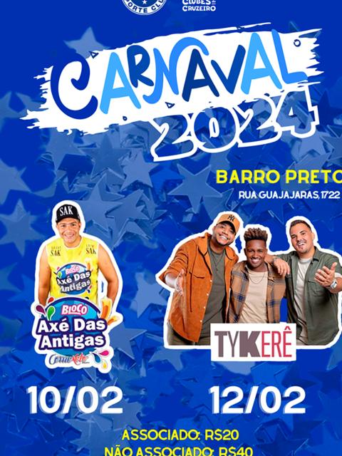 reprodução oficial Carnaval nos Clubes do Cruzeiro