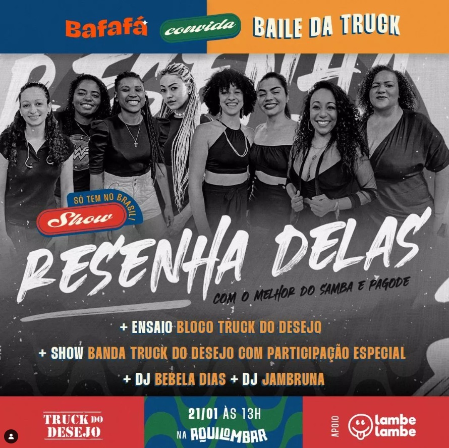 Reprodução: Instagram Baile da Truck