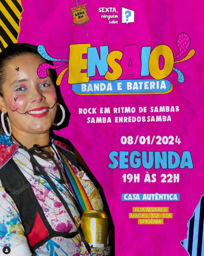 Ensaio: Bloco Sexta, ninguém sabe?