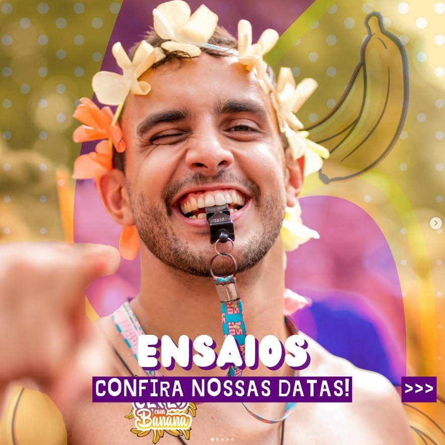 Ensaio: Bloco Cefet com Banana
