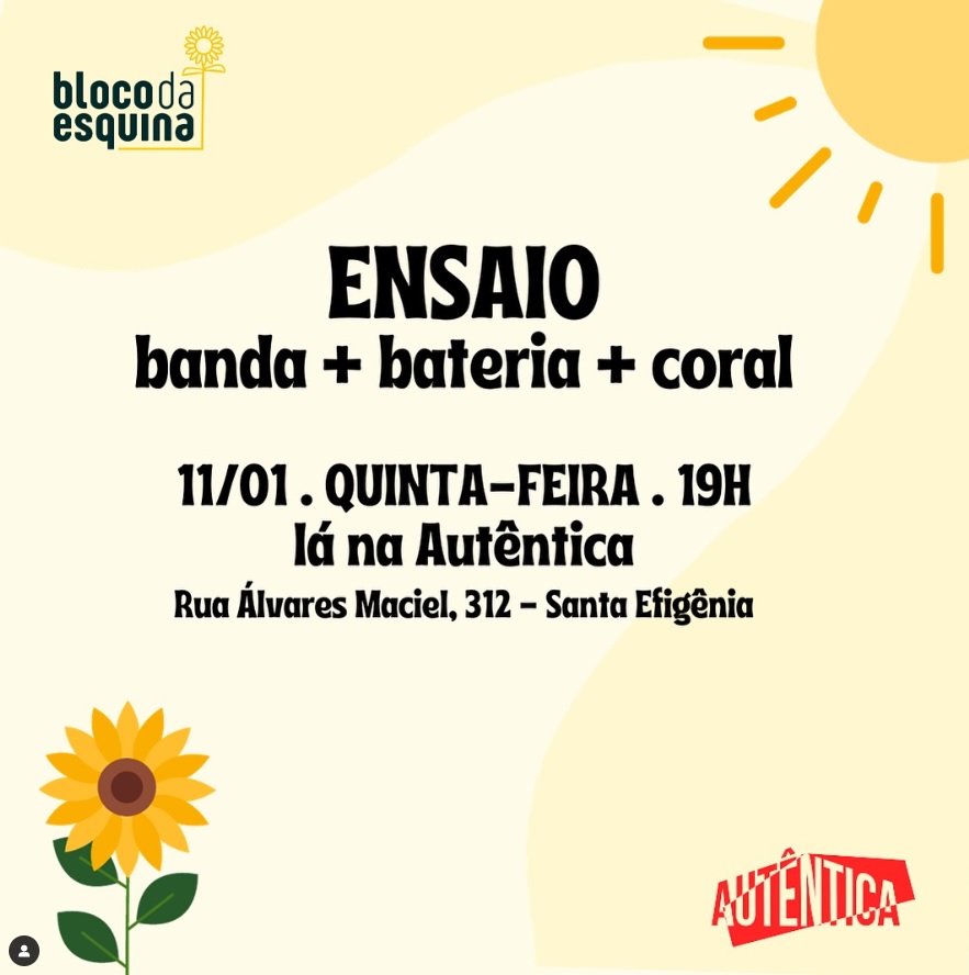 Ensaio: Bloco da Esquina