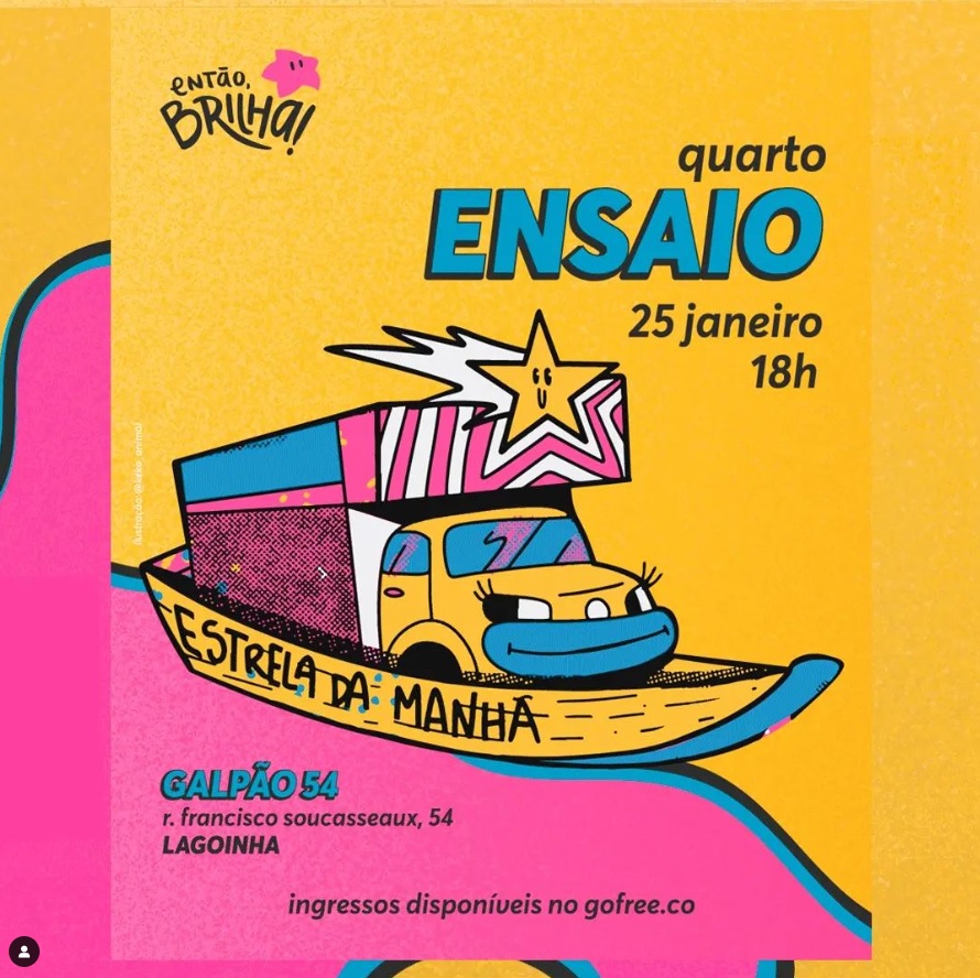 Ensaio: Bloco Então, Brilha!