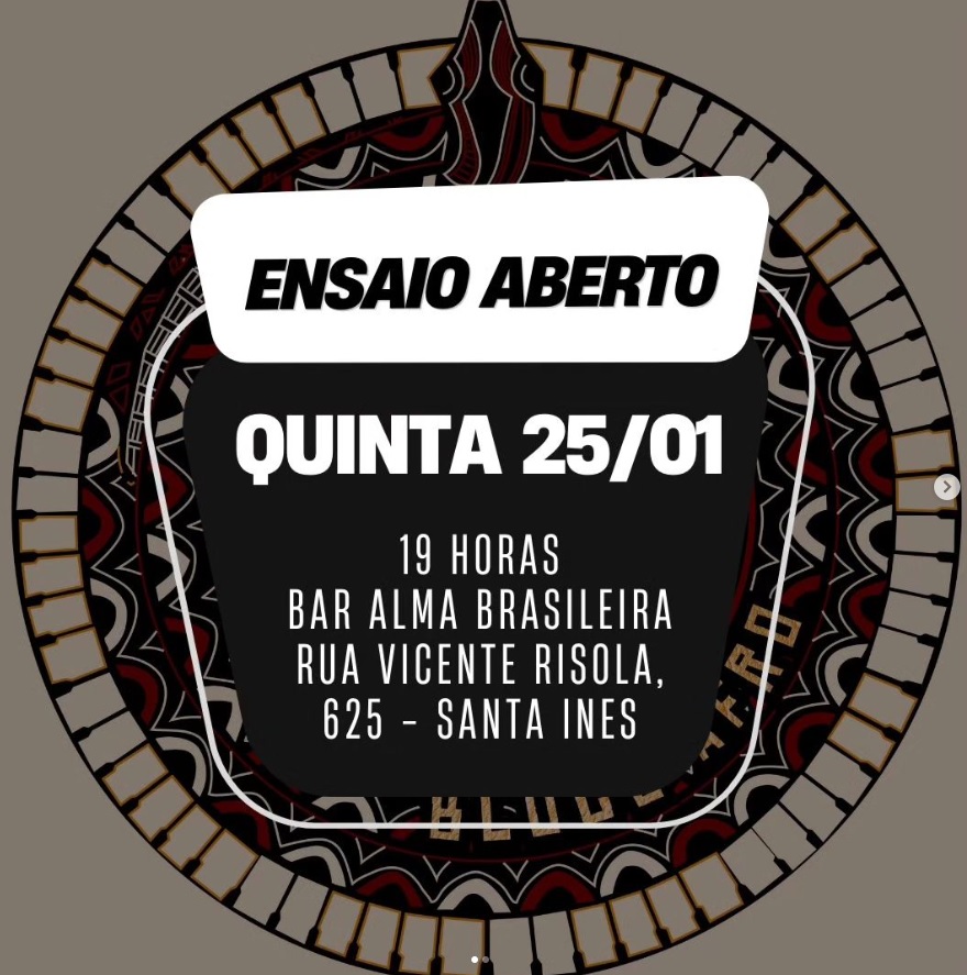 Ensaio: Bloco Angola Janga