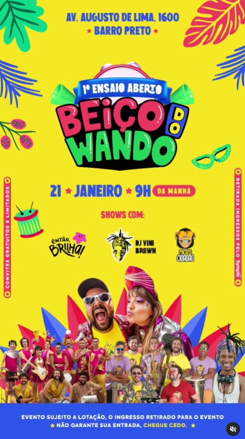 Ensaio: Bloco Beiço do Wando 