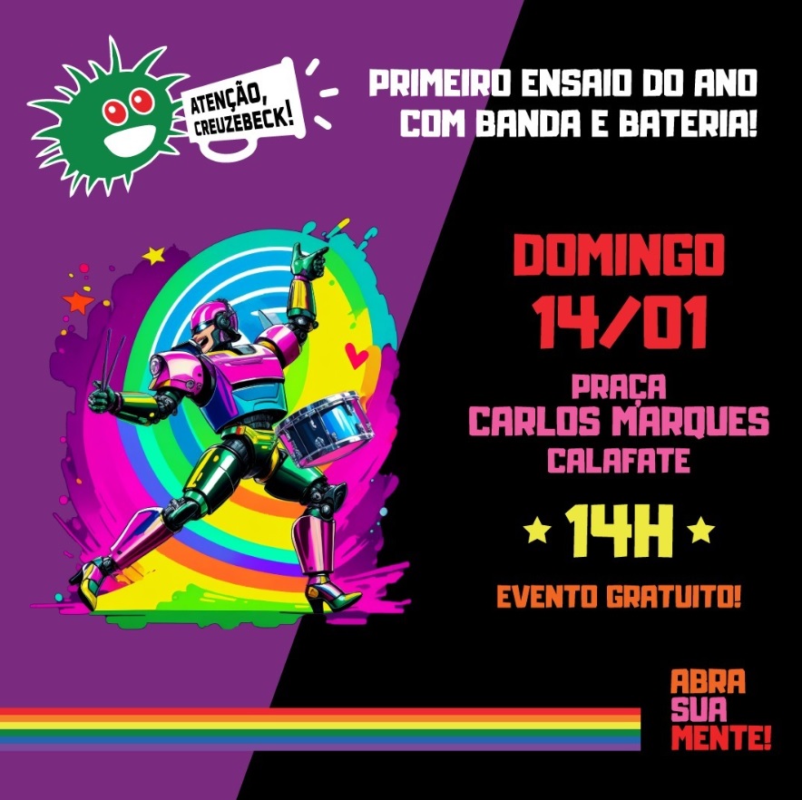 Ensaio: Atencão Creuzebeck! 