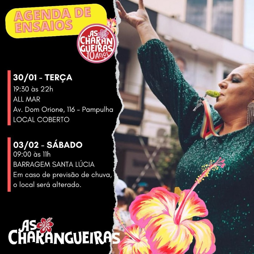 Ensaio: Bloco Charangueiras 