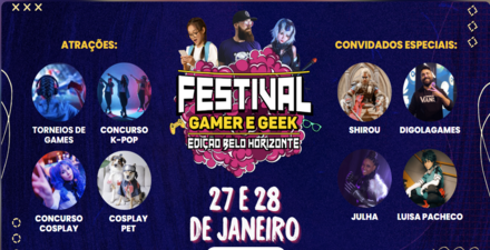 Festival Gamer e Geek "Edição Belo Horizonte"