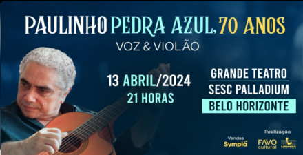 reprodução oficial Show: Paulinho Pedra Azul "70 anos de vida e 40 anos de carreira"