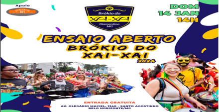 Ensaios e Cortejo: Bloco Brókio do Xai-Xai