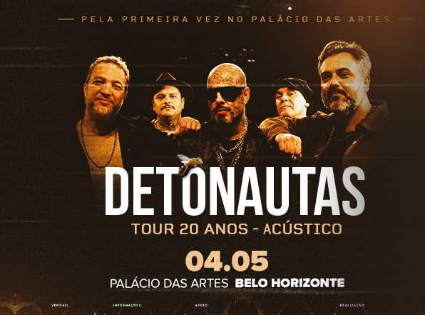 Show: “Detonautas Tour 20 anos – Acústico”