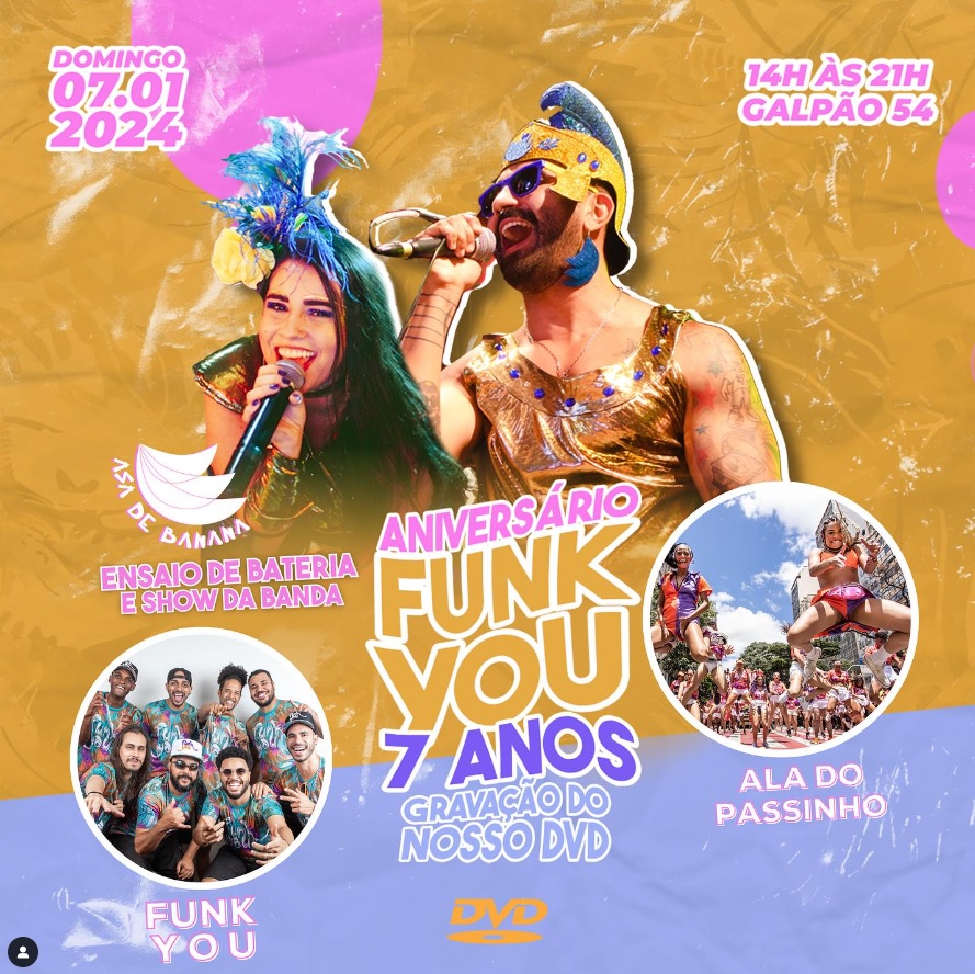 Gravação de DVD: Aniversário Funk you 7 anos