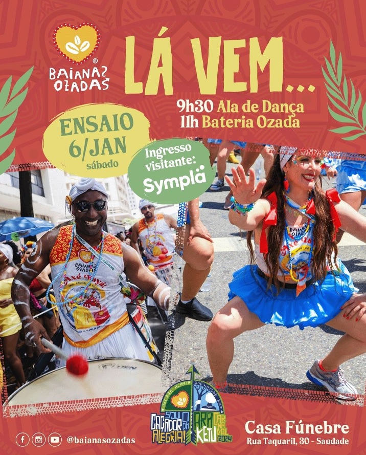 Ensaio: Baianas Ozadas