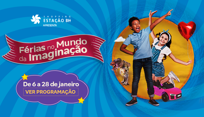 Férias no mundo da imaginação