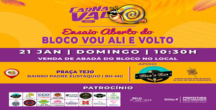 Ensaios: Bloco Voiu Ali e Volto