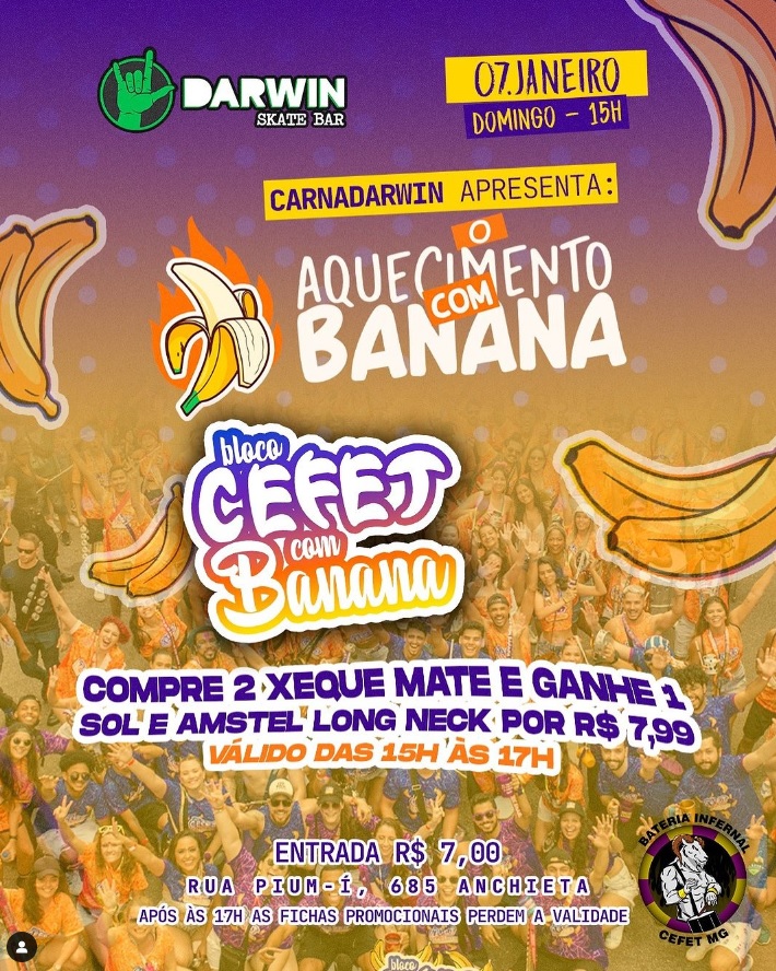 Carnadarwin apresenta: o aquecimento com banana