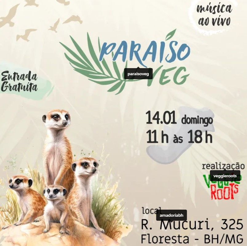 Paraíso Veg - 1ª edição 2024