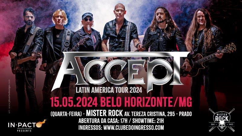 Show: Accept Latin América Tour 2024