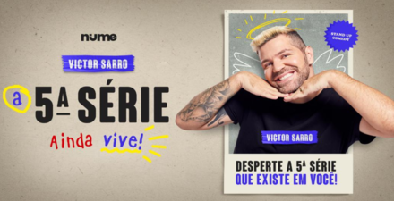 reprodução oficial Show: "A Quinta Série Ainda Vive" de Victor Sarro