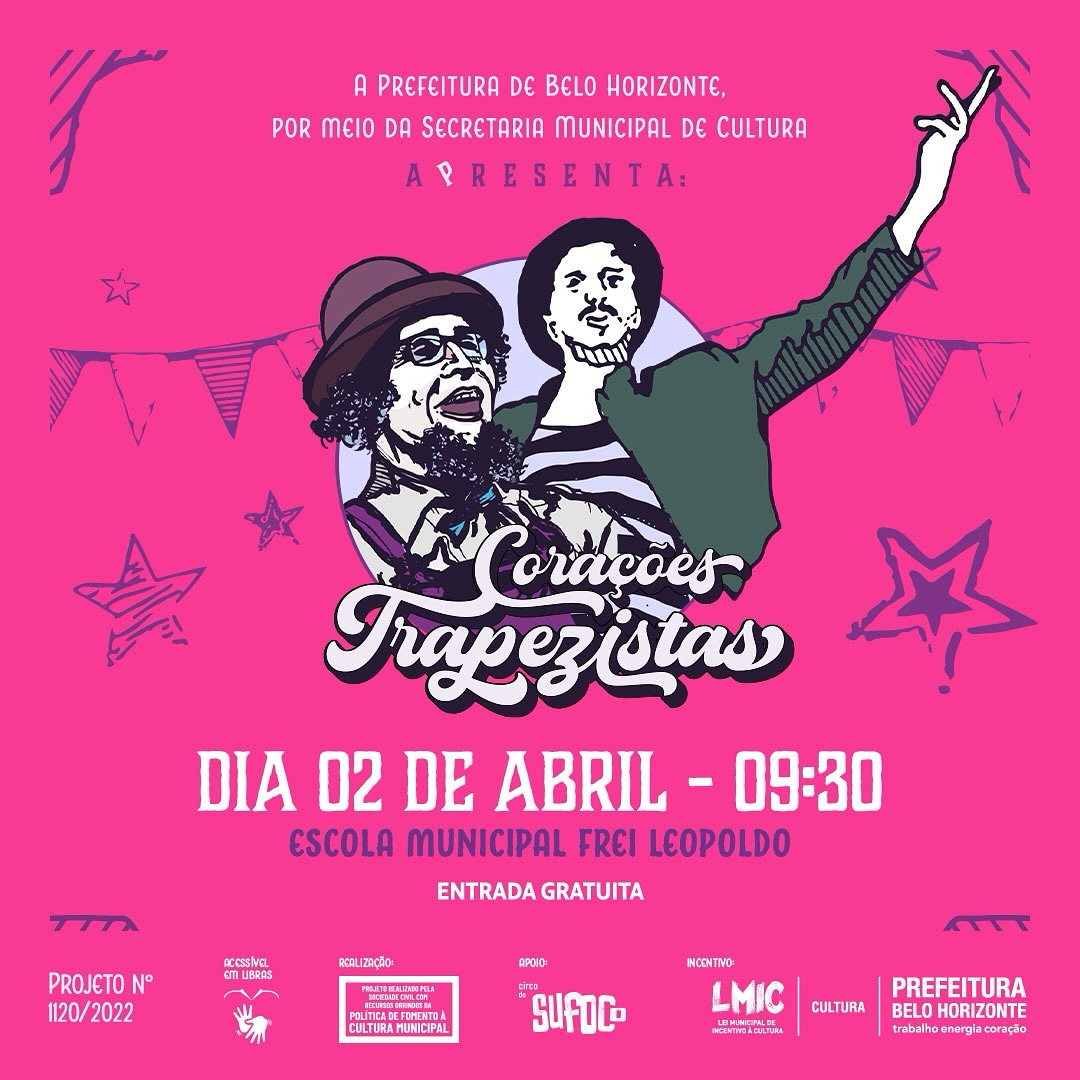 Espetáculo Corações Trapezistas - Circo do Sufoco