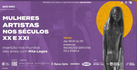 Palestra: Mulheres artistas nos séculos XX e XXI