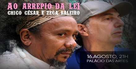Show: Chico César e Zeca Baleiro