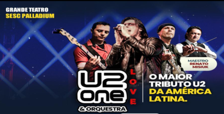 reprodução oficial Show: U2 One Love & Orquestra