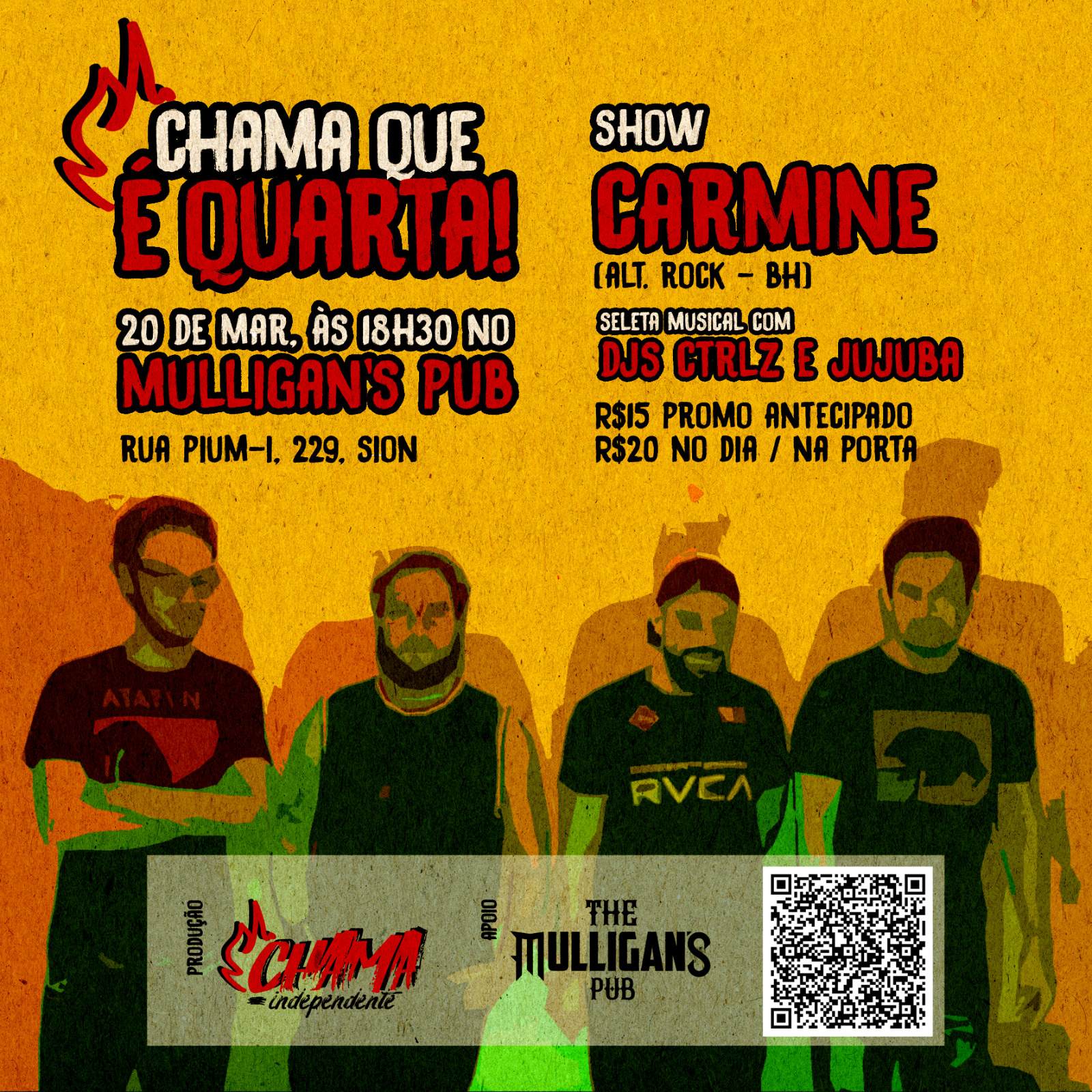 Festa: Chama que é Quarta