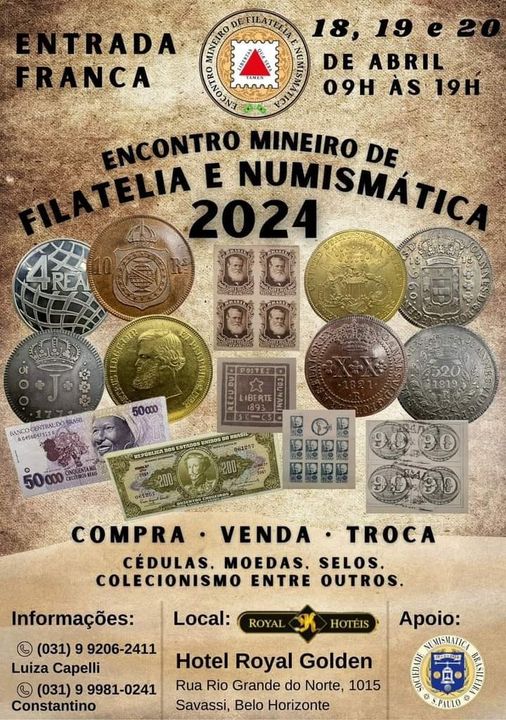 1ª Expo BH de Filatelia e Numismática