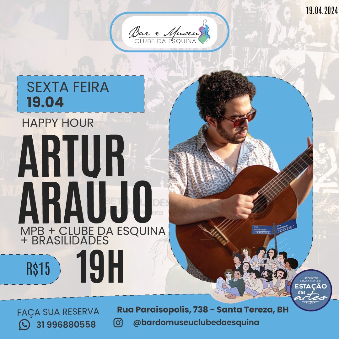 Happy Hour com Artur Araújo