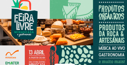 Feira Livre e Gastronomia "Abril"
