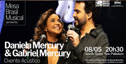 Show: Daniela Mercury e Gabriel Mercury