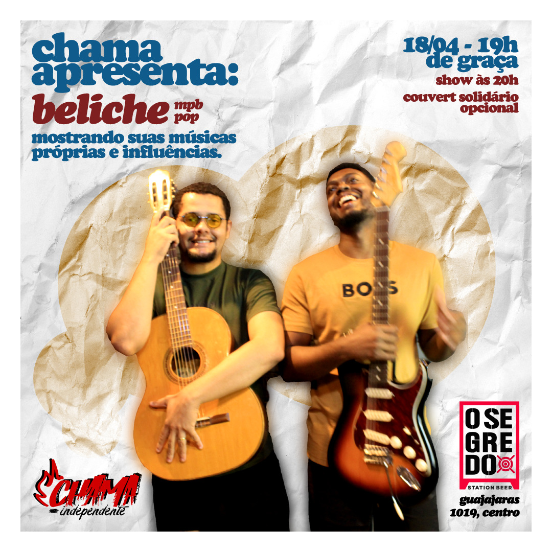 Reprodução Oficial Chama Apresenta: Beliche, n' O Segredo