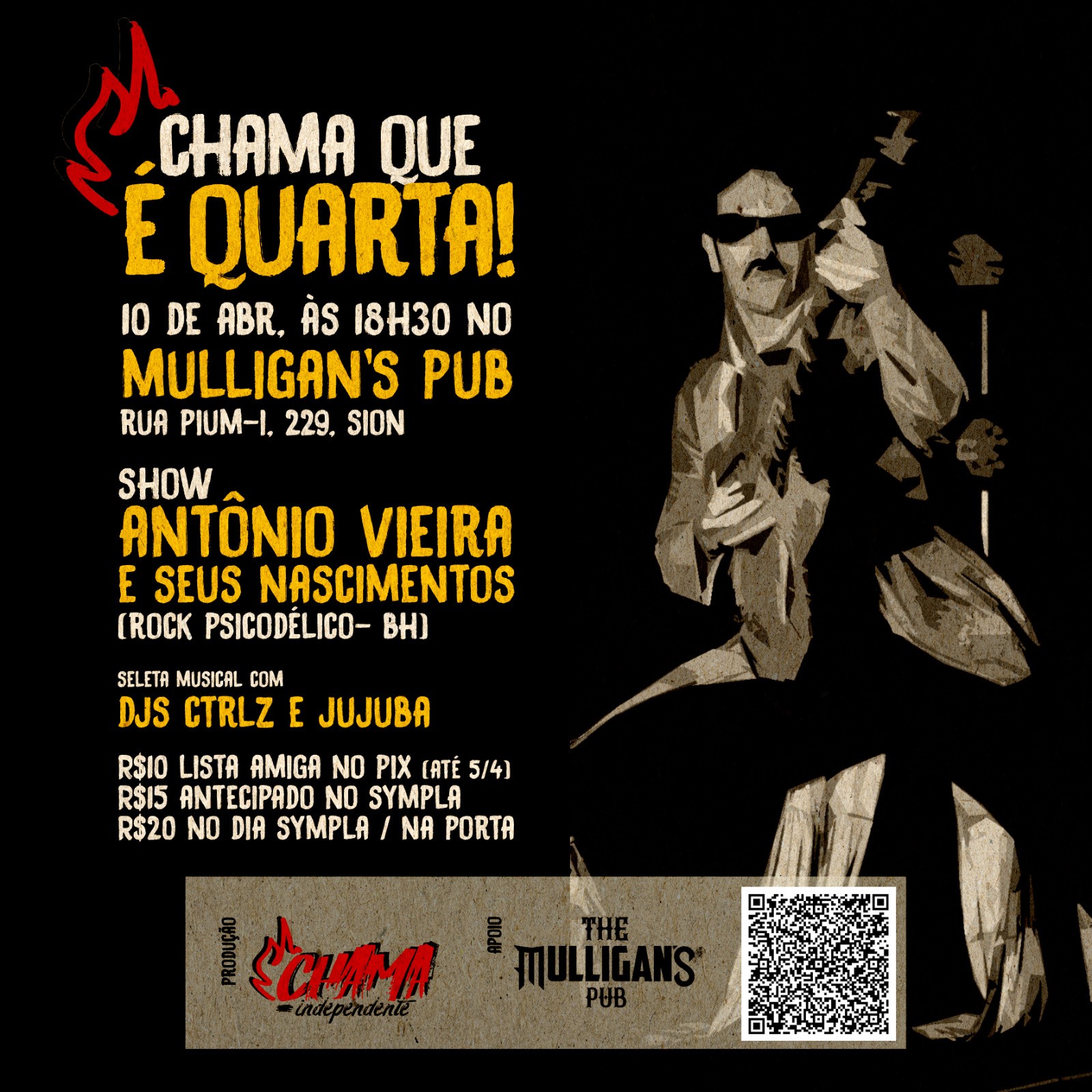 Chama que é Quarta, com Antônio Vieira e Seus Nascimentos 