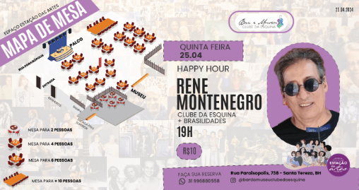 Happy Hour com Rene Montenegro