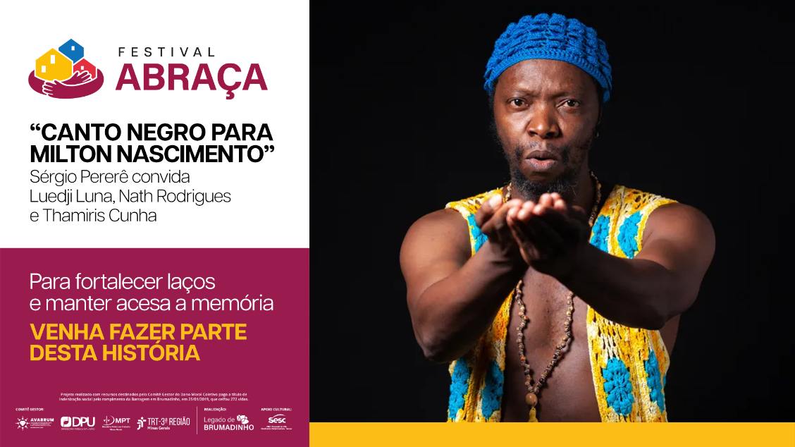 "Canto Negro para Milton Nascimento" - Festival Abraça Brumadinho