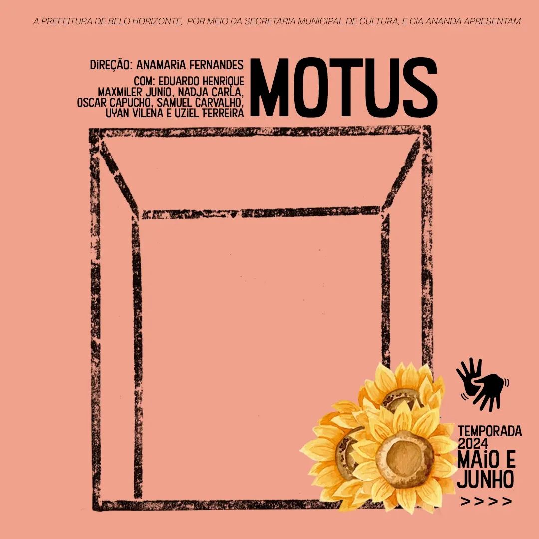Espetáculo: "MOTUS" da Cia Ananda
